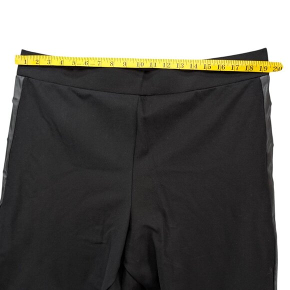 Fashion To Figure Button Ponte Leggings Womens Black Stretch High Rise Size 2X - Picture 6 of 10